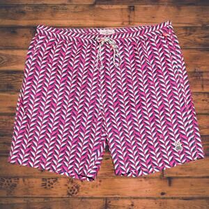 Psycho Bunny Swim Trunks Men XXL Board Shorts Bathing Suit Drawstring Lined NWOT
